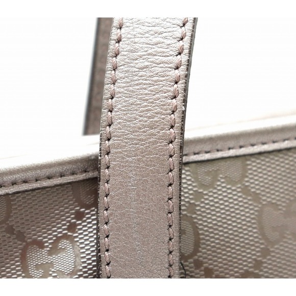Gucci GG Implement Tote Bag Silver - Picture 8 of 9